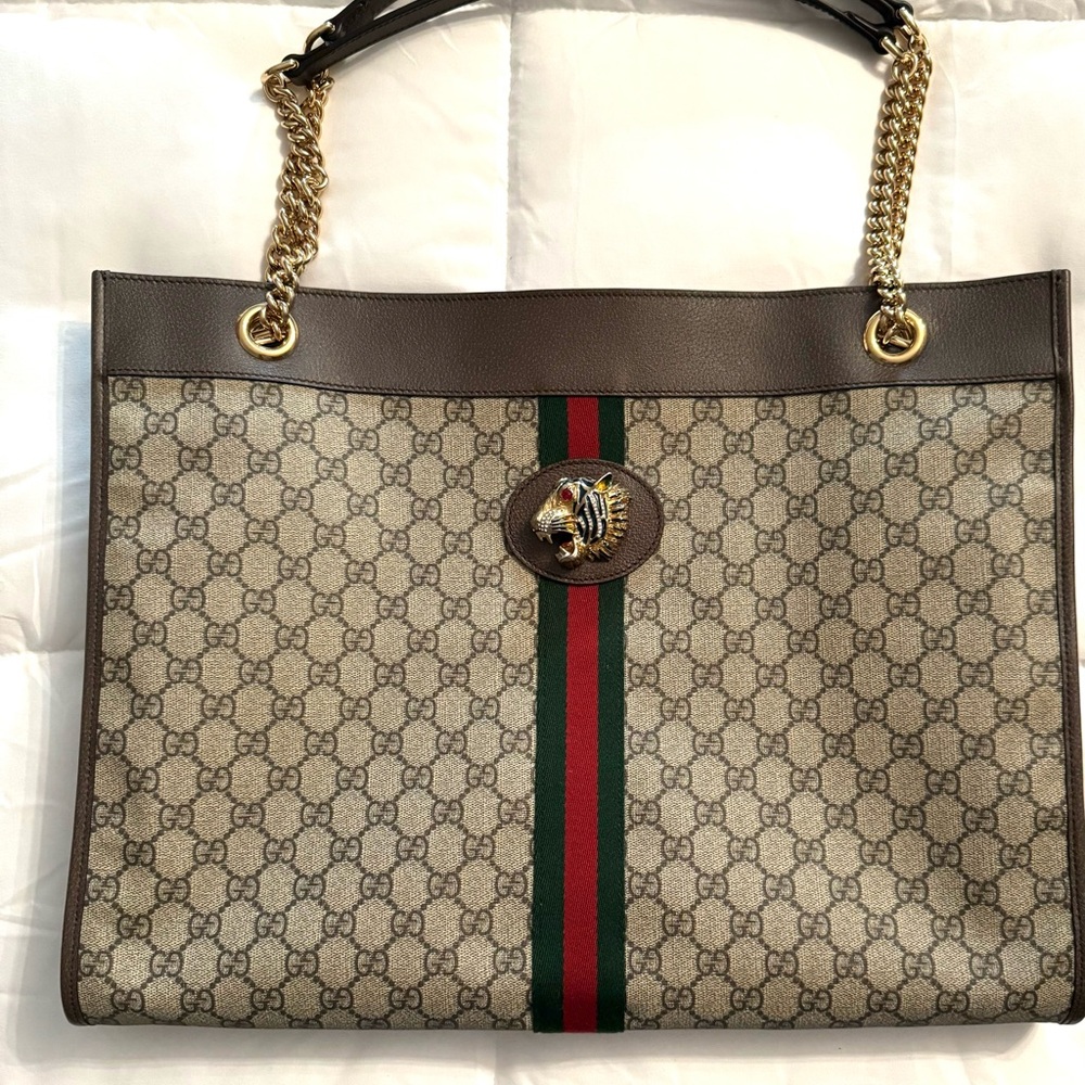 Gucci Rajah Large Tote. - Picture 3 of 7